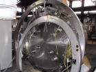 Used Cogeim Nutsche 3 square meter Filtro-Dry agitated Nutsche filter dryer, model FPP 300 TD/FM SIDE DISCHARGE, stainless steel construction, 4600 liter capacity, rated 3.45 bar (50 psi) and full va...