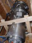 Used Cogeim Nutsche 3 square meter Filtro-Dry agitated Nutsche filter dryer, model FPP 300 TD/FM SIDE DISCHARGE, stainless steel construction, 4600 liter capacity, rated 3.45 bar (50 psi) and full va...
