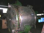 Used 3V Cogeim Filter Dryer, Model FILTRODRY FPP500 XD/FM, Hastelloy C22 product contact areas. Approximately 5 square meter. 102'' diameter x 62'' straight side, dished top, bolt on flat bottom. Int...