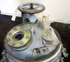 Used De Dietrich Glass Lined Pressure Nutsche Filter, Approximate 0.28 Square Meter, 3008 Blue Glass. Approximate 23-5/8