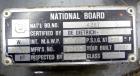 Used De Dietrich Glass Lined Pressure Nutsche Filter, Approximate 0.28 Square Meter, 3008 Blue Glass. Approximate 23-5/8