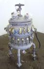 Used De Dietrich Glass Lined Pressure Nutsche Filter, Approximate 0.28 Square Meter, 3009 Blue Glass. Approximate 23-5/8