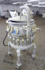 Used De Dietrich Glass Lined Pressure Nutsche Filter, Approximate 0.28 Square Meter, 3009 Blue Glass. Approximate 23-5/8