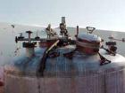 Used Duriron Company Pressure Nutsche Filter, 7.1 Square Meter (77 Square Feet), 316 Stainless Steel. 120'' Diameter x 40'' straight side, dished top head, flat bottom. Internal rated 75 psi at 150 d...