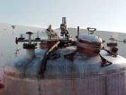 Used Duriron Company Pressure Nutsche Filter, 7.1 Square Meter (77 Square Feet), 316 Stainless Steel. 120'' Diameter x 40'' straight side, dished top head, flat bottom. Internal rated 75 psi at 150 d...