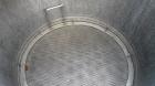 Used Durco Nutsche Style Single Leaf Pressure Filter, approximately 0.6 square meter, 316L stainless steel. 36'' diameter x 28'' straight side. Bolt on top with davit arm, bolt on hinged bottom with ...