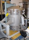 Used Durco Nutsche Style Single Leaf Pressure Filter, approximately 0.6 square meter, 316L stainless steel. 36