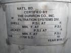 Used Stainless Steel Duriron Nutsche Filter