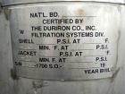 Used Stainless Steel Duriron Nutsche Filter