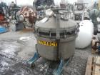 Used Duriron Nutsche Filter, 1.16 Square Meter Surface Area. 304 stainless steel construction. Approximate 4' diameter, Internal rated 50 psi / Full Vacuum at 150 degrees F. Haylar lined body and top...