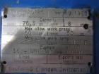 Used Estrella / Bertrams Glass Lined Nutsche Filter, 30