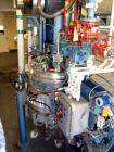 Used Guedu Agitated Nutshe Filter, 0.5 Square Meter, Hastelloy, Model ML500. Internal rated 45 psi at 330 degrees F, jacket rated 90 psi at 330 degrees F. Removable bottom, side discharge. 5 Hp XP Mo...