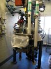 Used Guedu Agitated Nutshe Filter, 0.5 Square Meter, Hastelloy, Model ML500. Internal rated 45 psi at 330 degrees F, jacket rated 90 psi at 330 degrees F. Removable bottom, side discharge. 5 Hp XP Mo...
