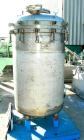 USED: Ideal Welders Ltd Nutsche type filter, approx 1.5 square meter, 316 stainless steel. 36