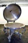 Used Koehler Bosshart Nutsche Filter, Approximate 1 Square Meter, 316 Stainless Steel. 48