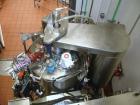 Used PSL/Powder Systems LTD Nutsche Filter Dryer, 0.3 square meter, Hastelloy C22. Internal rated 87 psi and full vacuum at 329 deg F, 316L stainless steel jacket rated 95.7 psi and full vacuum at 32...