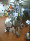 Used PSL/Powder Systems LTD Nutsche Filter Dryer, 0.125 square meter, Hastelloy C22. Internal rated 87 psi and full vacuum at 329 deg F, 316L stainless steel jacket rated 87 psi and full vacuum at 32...