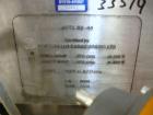 Used PSL/Powder Systems LTD Nutsche Filter Dryer, 0.125 square meter, Hastelloy C22. Internal rated 87 psi and full vacuum at 329 deg F, 316L stainless steel jacket rated 87 psi and full vacuum at 32...