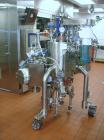 Used PSL/Powder Systems LTD Nutsche Filter Dryer, 0.125 square meter, Hastelloy C22. Internal rated 87 psi and full vacuum at 329 deg F, 316L stainless steel jacket rated 87 psi and full vacuum at 32...
