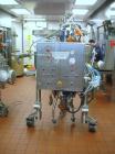 Used PSL/Powder Systems LTD Nutsche Filter Dryer, 0.125 square meter, Hastelloy C22. Internal rated 87 psi and full vacuum at 329 deg F, 316L stainless steel jacket rated 87 psi and full vacuum at 32...