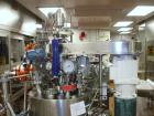 Used PSL/Powder Systems LTD Nutsche Filter Dryer, 0.125 square meter, Hastelloy C22. Internal rated 87 psi and full vacuum at 329 deg F, 316L stainless steel jacket rated 87 psi and full vacuum at 32...