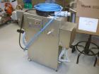 Used PSL/Powder Systems LTD Nutsche Filter Dryer, 0.125 square meter, Hastelloy C22. Internal rated 87 psi and full vacuum at 329 deg F, 316L stainless steel jacket rated 87 psi and full vacuum at 32...