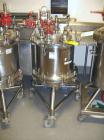 Used- Steri Technologies Pressure Nutsche Filter, 0.129 Square Meter, Hastelloy C276. 16