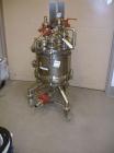 Used Steri Technologies Pressure Nutsche Filter, .099 Square Meter, Hastelloy C276. 14