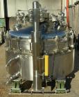 USED: Northland Stainless portable pressure Nutsche type filter, approximately 1.5 square meter, 316L stainless steel. Approximately 60