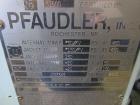 Used Pfaudler Glass Lined Nutsche Filter, 5.6 Sq. Ft. Built 2005, S # J063345, NB # 51500, rated 50/fv @ 450 internal, 150/FV @ 450 jacket