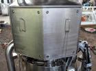 Used Powder Systems Filter Dryer, 1 Square Meter, Hastelloy C22 product contact surfaces. 316L Stainless steel non contact surfaces. Internal rated 60 psi & Full Vacuum at 329 degrees F, jacket rated...