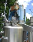 Used Rosenmund Model RSD-0.4-964-98 Hastelloy C22 Nutsche Filter Dryer. Unit has welded dished top and clamped flat bottom mobile filter plate. Internal rated 420 litre capacity, 6 bar/full vacuum de...