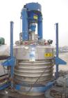 Used Rosenmund 1.6 Square Meter Agitated Nutsche Filter Dryer, Model RSD 1.6-662-92. 316L stainless steel construction, 960 liter capacity, rated 50 psi and full vacuum at 350 deg F internal, jackete...