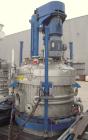 Used Rosenmund 1.6 Square Meter Agitated Nutsche Filter Dryer, Model RSD 1.6-662-92. 316L stainless steel construction, 960 liter capacity, rated 50 psi and full vacuum at 350 deg F internal, jackete...