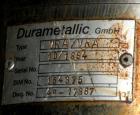Used Rosenmund Filter Dryer, (0.2) Square Meter, 316L Stainless Steel. 19.625