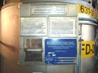 Used Rosenmund Agitated Nutsche Filter, 0.3 square meter, 316L stainless steel. 185 liter capacity, 24