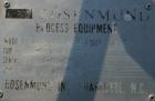 Used Rosenmund Filter Dryer, 4 Square Meter, Model Side Discharge, 316L Stainless Steel Product Contact Areas. Vessel 95