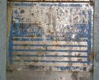 Used Rosenmund Filter Dryer, 4 Square Meter, Model 4MS Side Discharge, 316L Stainless Steel. Approximately 96