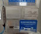 Used Rosenmund Filter Dryer, 0.6 Square Meter, 316L Stainless Steel. Internal rated 50 psi & Full Vacuum at 350 degrees F, 304 stainless steel jacket rated 90 psi & Full Vacuum at 350 degrees F. Side...