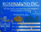 Used Rosenmund Paddle Discharge Filter Dryer
