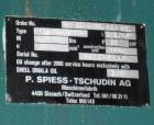 Used 8.0 M2 Rosenmund Filter Dryer – 316 SS, Side Discharge, 30 kW Drive