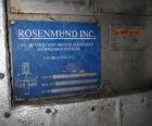 Used 8.0 M2 Rosenmund Filter Dryer – 316 SS, Side Discharge, 30 kW Drive