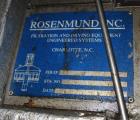 Used- Rosenmund Filter / Dryer, 8.0 M2