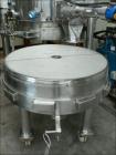 Used-Rosenmund Guedu Nutsche Filter/Dryer, Model GRF-750 D, Hastelloy C22 (2.4602), polished inside, filter surface 0.75 M2,...