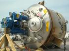 Used Rosenmund Filter Dryer, 4 Square Meter, Model RSD4-1116-00.101.0486, Type GRF 4000L, 316L Stainless Steel. Approximately 96'' diameter x 42'' straight side. Dished top, flat bottom with filter p...