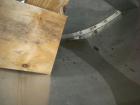 Used Rosenmund Filter Dryer, 4 Square Meter, Model RSD4-1116-00.101.0486, Type GRF 4000L, 316L Stainless Steel. Approximately 96'' diameter x 42'' straight side. Dished top, flat bottom with filter p...