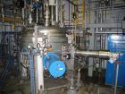 Used Rosenmund Nutsche Filter Dryer, 1.6 sq m (17 sq feet), built 1989, Model RSD. Material of contruction 316L stainless steel, 3992mm (11') total height, 1500mm (5') diameter, side discharge, 7.5 k...
