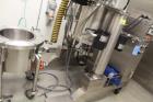 Used- Rosenmund RoLab 0.1 Sq.M. Nutsche Filter Dryer, Agitated. Material is ALLOY 22. Internal and jacket rated 90/FV @ 302 ...