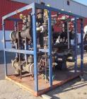 Used Rosenmund Filter Dryer, Hastelloy C22 product contact areas. Approximately 5 square meter. 102'' diameter x 52'' straight side, dished bolt on top, flat bottom. Internal rated 50 psi/FV at 350 d...