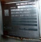 Used Rosenmund Filter Dryer, Hastelloy C22 product contact areas. Approximately 5 square meter. 102'' diameter x 52'' straight side, dished bolt on top, flat bottom. Internal rated 50 psi/FV at 350 d...